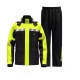 Geaca si pantaloni moto/atv impermeabili Motowolf, haina de ploaie cu lumina de avertizare, 210T densitate, protectie vant, 2 culori