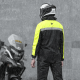 Geaca si pantaloni moto/atv impermeabili Motowolf, haina de ploaie cu lumina de avertizare, 210T densitate, protectie vant, 2 culori