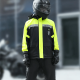Geaca si pantaloni moto/atv impermeabili Motowolf, haina de ploaie cu lumina de avertizare, 210T densitate, protectie vant, 2 culori