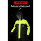 Geaca si pantaloni moto/atv impermeabili Motowolf, haina de ploaie cu lumina de avertizare, 210T densitate, protectie vant, 2 culori
