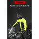 Geaca si pantaloni moto/atv impermeabili Motowolf, haina de ploaie cu lumina de avertizare, 210T densitate, protectie vant, 2 culori