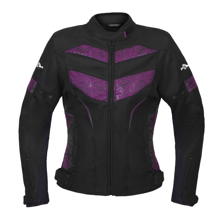 Geaca (jacheta) Moto Textil Damă PES, Impermeabilă cu Protecții Nivel 2 incluse mesada impermeabila Geaca (jacheta) Moto Textil Damă PES, Impermeabilă cu Protecții Nivel 2 incluse mesada impermeabila