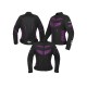 Geaca (jacheta) Moto Textil Damă PES, Impermeabilă cu Protecții Nivel 2 incluse mesada impermeabila Geaca (jacheta) Moto Textil Damă PES, Impermeabilă cu Protecții Nivel 2 incluse mesada impermeabila