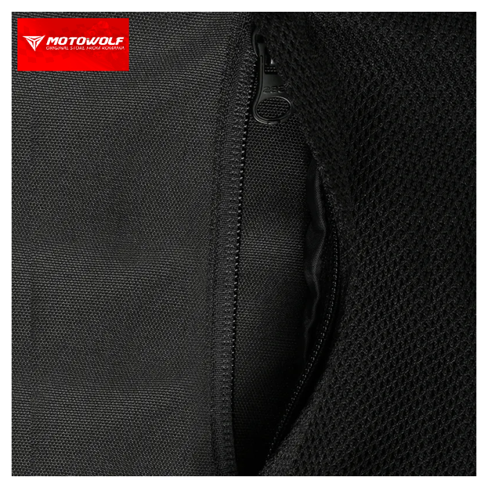 Geaca moto femei Motowolf, 600d Oxford, mesada C004, impermeabila, protectii spate,umeri,coate, respirabila, Roz