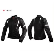 Geaca moto femei Motowolf, 600d Oxford, mes C004, impermeabila, protectii spate,umeri,coate, respirabila, Negru
