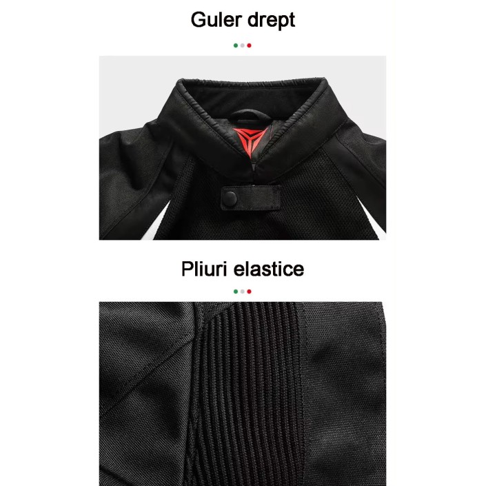 Geaca moto femei Motowolf, 600d Oxford, mes C004, impermeabila, protectii spate,umeri,coate, respirabila, Negru