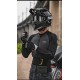 Geaca de vara moto cu armura, sistem avansat de ventilație, protectii full body certificate CE, centura cu element reflectorizant detasabila, confort în sezonul cald, Motowolf, Negru