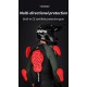 Geaca de vara moto cu armura, sistem avansat de ventilație, protectii full body certificate CE, centura cu element reflectorizant detasabila, confort în sezonul cald, Motowolf, Negru