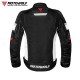 Geacă Moto MOTOWOLF rezistentă la apă din 600D Oxford, mesada detasabila, protectii umeri,coate si spate incluse certificate CE, buzunar interior, Rosu