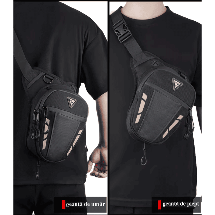 Geantă de Picior, umar, spate Moto Extensibilă, Multifuncțională, Portabilă și Versatilă - Ideală pentru Motocicliști, Motowolf, neagra Geantă de Picior, umar, spate Moto Extensibilă, Multifuncțională, Portabilă și Versatilă - Ideală pentru Motocicliști, Motowolf, neagra