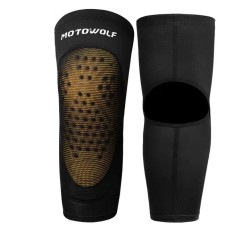 Genunchiere Moto/ATV/Bicicletă MOTOWOLF cu Protecții moi Certificate CE, universale, elastice