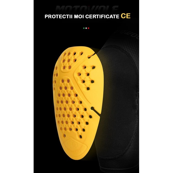 Genunchiere Moto/ATV/Bicicletă MOTOWOLF cu Protecții moi Certificate CE, universale, elastice Genunchiere Moto/ATV/Bicicletă MOTOWOLF cu Protecții moi Certificate CE, universale, elastice