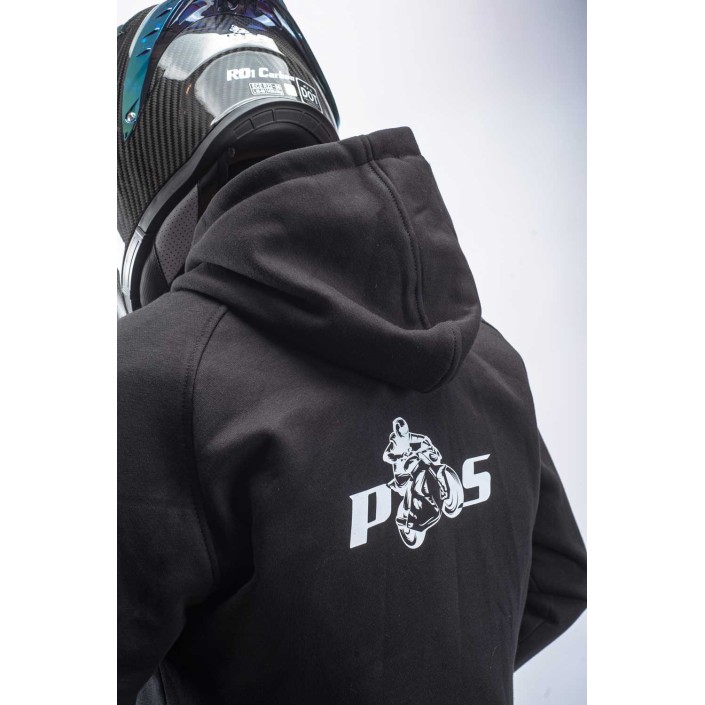 Hanorac Moto PES cu Protecții Nivel 2 și Interior Căptușit cu Kevlar – Confort și Siguranță pentru Orice Sezon