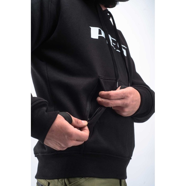 Hanorac Moto PES cu Protecții Nivel 2 și Interior Căptușit cu Kevlar – Confort și Siguranță pentru Orice Sezon