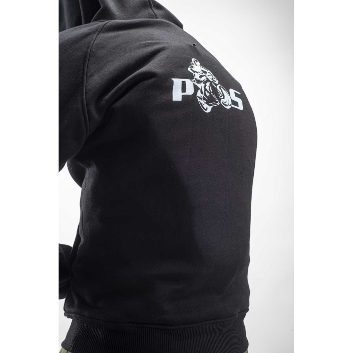 Hanorac Moto PES cu Protecții Nivel 2 și Interior Căptușit cu Kevlar – Confort și Siguranță pentru Orice Sezon