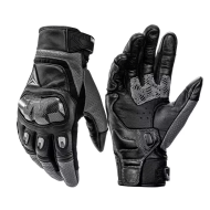 Mănuși Moto din Piele perforata MotoWolf - Confort, Protecție și Stil pentru Motocicliști | Manusi Vara Moto, ATV, Scuter, Negru