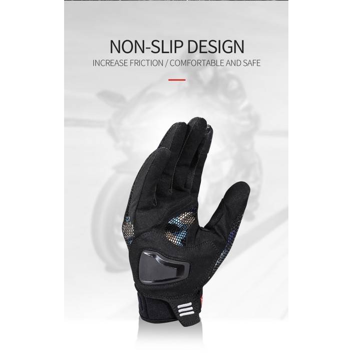 Manusi moto Motowolf textil cu protectii certificate, airmatic, confortabile, potrivite pentru vara, sensibilitate la ecrane, Touchscreen, Negru