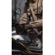 Manusi moto din microfibră antiderapantă și protecție avansată, Motowolf, Confort și control excelent, compatibile cu ecranele telefoanelor, protectii TPR, respirabile, Maro 