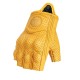 Manusi moto/atv/bicicleta piele fara degete MotoWolf, protectie carbon, Galben Manusi moto/atv/bicicleta piele fara degete MotoWolf, protectie carbon, Galben