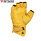 Manusi moto/atv/bicicleta piele fara degete MotoWolf, protectie carbon, Galben Manusi moto/atv/bicicleta piele fara degete MotoWolf, protectie carbon, Galben