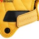 Manusi moto/atv/bicicleta piele fara degete MotoWolf, protectie carbon, Galben Manusi moto/atv/bicicleta piele fara degete MotoWolf, protectie carbon, Galben