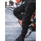 Pantaloni moto cu protectii certificate CE, protectii incluse ajustabile si detasabile, buzunare multiple, Negru Pantaloni moto cu protectii certificate CE, protectii incluse ajustabile si detasabile, buzunare multiple, Negru