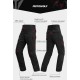 Pantaloni moto cu protectii certificate CE, protectii incluse ajustabile si detasabile, buzunare multiple, Negru Pantaloni moto cu protectii certificate CE, protectii incluse ajustabile si detasabile, buzunare multiple, Negru