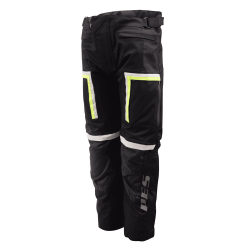 Pantaloni Moto PES pentru Toate Sezoanele - Cordura 600D, Impermeabili, Protecții Nivel 2 și Ventilație Eficientă