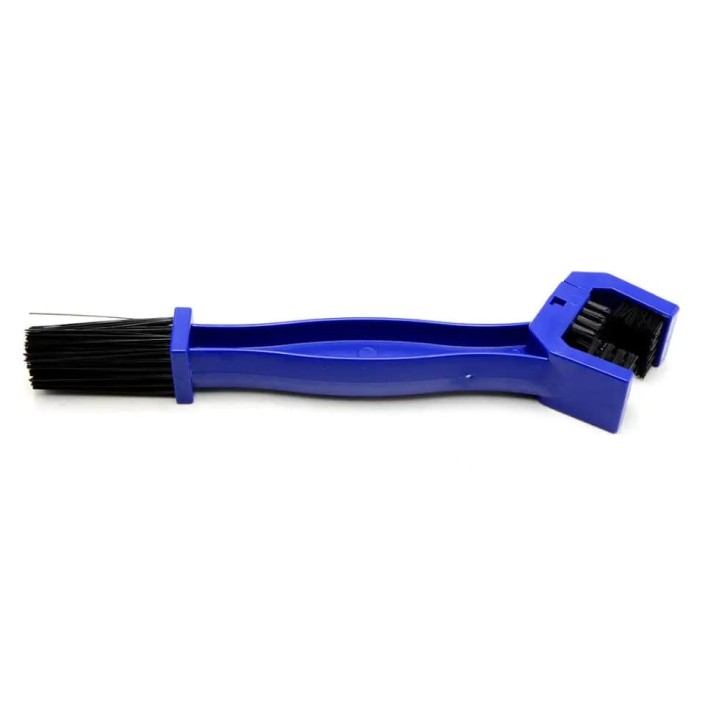 Perie pentru curatat lant moto, bicicleta, Albastru, Pes holding Perie pentru curatat lant moto, bicicleta, Albastru, Pes holding