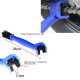 Perie pentru curatat lant moto, bicicleta, Albastru, Pes holding Perie pentru curatat lant moto, bicicleta, Albastru, Pes holding