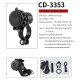 Priza moto/auto/atv fast charge, 3.1a, port usb, port usb-C, impermeabil, inlcude 2 tipuri de prindere, 18W, buton on/off, Pes Holding