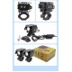 Set 2 proiectoare moto LED cu putere mare, rezistente la apă, corp aluminiu, 2 culori, 6500K, prindere cadru Set 2 proiectoare moto LED cu putere mare, rezistente la apă, corp aluminiu, 2 culori, 6500K, prindere cadru