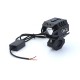 Set 2 proiectoare moto LED cu putere mare, rezistente la apă, corp aluminiu, 2 culori, 6500K, prindere cadru Set 2 proiectoare moto LED cu putere mare, rezistente la apă, corp aluminiu, 2 culori, 6500K, prindere cadru