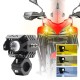 Set 2 proiectoare moto LED cu putere mare, rezistente la apă, corp aluminiu, 2 culori, 6500K, prindere cadru Set 2 proiectoare moto LED cu putere mare, rezistente la apă, corp aluminiu, 2 culori, 6500K, prindere cadru