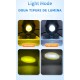 Set 2 proiectoare moto LED cu putere mare, rezistente la apă, corp aluminiu, 2 culori, 6500K, prindere cadru Set 2 proiectoare moto LED cu putere mare, rezistente la apă, corp aluminiu, 2 culori, 6500K, prindere cadru
