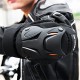 Set genunchere si cotiere moto/ciclism reflectorizante MOTOWOLF, ajustabile, material respirabil, universale