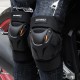 Set genunchere si cotiere moto/ciclism reflectorizante MOTOWOLF, ajustabile, material respirabil, universale