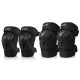 Set genunchere si cotiere moto/ciclism reflectorizante MOTOWOLF, ajustabile, material respirabil, universale