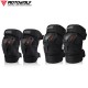 Set genunchere si cotiere moto/ciclism reflectorizante MOTOWOLF, ajustabile, material respirabil, universale
