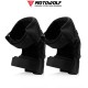Set genunchere si cotiere moto/ciclism reflectorizante MOTOWOLF, ajustabile, material respirabil, universale