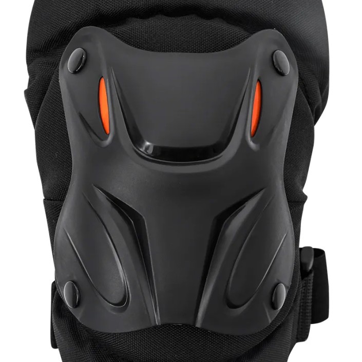 Set genunchere si cotiere moto/ciclism reflectorizante MOTOWOLF, ajustabile, material respirabil, universale