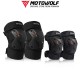 Set genunchere si cotiere moto/ciclism reflectorizante MOTOWOLF, ajustabile, material respirabil, universale