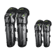 Set genunchiere si cotiere moto, adjustabile, prindere Velcro, eliberare rapida, ventilate, certificate CE, model 1010 long, Verde, Motowolf
