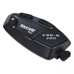 Sistem de comunicare moto Toucare® T30-S PRO, conferinta 32 rideri Simultan, Bluetooth v5.0, 1200 m, conectivitate 32 rideri, noise cancel, music share