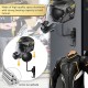 Suport de perete pentru casca moto, palarie, geaca moto, reglabil 180°, anticoroziune, Pes Holding Suport de perete pentru casca moto, palarie, geaca moto, reglabil 180°, anticoroziune, Pes Holding