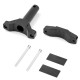 Suport proiector moto universal, ajustabil pentru fixarea echipamentelor suplimentare, aluminiu Suport proiector moto universal, ajustabil pentru fixarea echipamentelor suplimentare, aluminiu