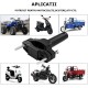 Suport proiector moto universal, ajustabil pentru fixarea echipamentelor suplimentare, aluminiu Suport proiector moto universal, ajustabil pentru fixarea echipamentelor suplimentare, aluminiu