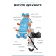Suport Telefon Moto, atv, scuter antivibratii MOTOWOLF cu incarcare wireless si port Usb, Universal, Robust , prindere cadru Suport Telefon Moto, atv, scuter antivibratii MOTOWOLF cu incarcare wireless si port Usb, Universal, Robust , prindere cadru