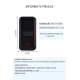 Suport Moto Telefon 360° Rotativ cu Carcasă Impermeabilă și Încărcare USB - Compatibil Telefoane 4.7-6.6 inch, prindere cadru+oglinda