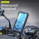 Suport telefon moto, atv, scuter, bicicleta priza USB de 2.1 A, impermeabil, touchscreen, reglabil, prindere ghidon Suport telefon moto, atv, scuter, bicicleta priza USB de 2.1 A, impermeabil, touchscreen, reglabil, prindere ghidon